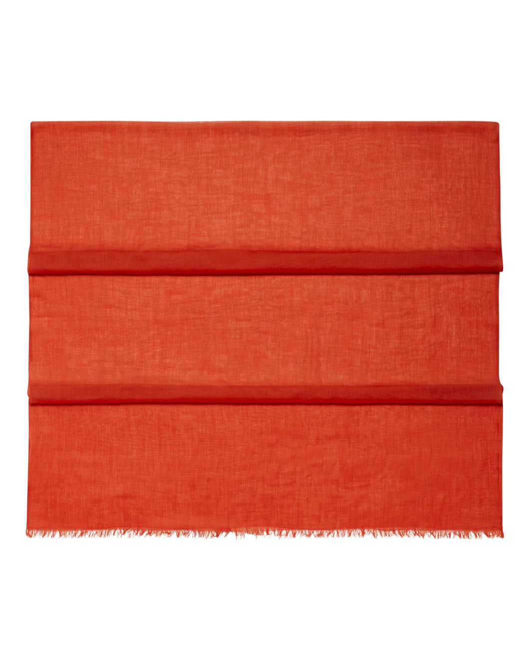 N.Peal Women's Ultrafine Pashmina Cashmere Shawl Dark Amber Orange