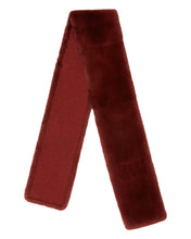 Load image into Gallery viewer, N.Peal Unisex Long Fur Scarf Copper Orange
