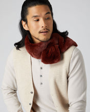Load image into Gallery viewer, N.Peal Unisex Fur Neckwarmer Copper Orange
