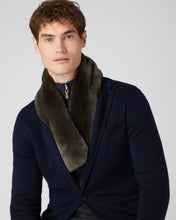 Load image into Gallery viewer, N.Peal Unisex Fur Neckwarmer Moss Green
