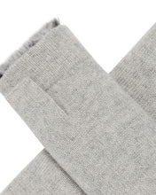 Load image into Gallery viewer, N.Peal Unisex Fur Lined Fingerless Cashmere Gloves Fumo Grey
