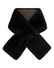 Load image into Gallery viewer, N.Peal Unisex Shearling Neckwarmer Moss Green
