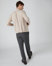 Load image into Gallery viewer, N.Peal Men&#39;s The Chelsea Milano Cashmere Waistcoat Heather Beige Brown

