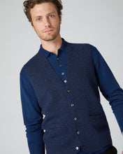 Load image into Gallery viewer, N.Peal Men&#39;s The Chelsea Milano Cashmere Waistcoat Imperial Blue
