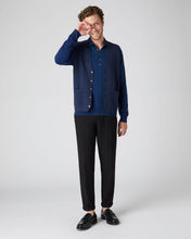 Load image into Gallery viewer, N.Peal Men&#39;s The Chelsea Milano Cashmere Waistcoat Imperial Blue

