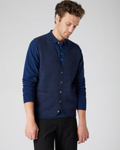 Load image into Gallery viewer, N.Peal Men&#39;s The Chelsea Milano Cashmere Waistcoat Imperial Blue
