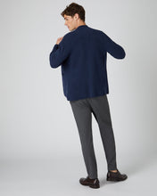 Load image into Gallery viewer, N.Peal Men&#39;s Milano Cashmere Jacket Imperial Blue
