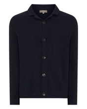 Load image into Gallery viewer, N.Peal Men&#39;s Collared Milano Cashmere Jacket Navy Blue
