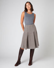 Load image into Gallery viewer, N.Peal Women&#39;s Superfine Cashmere Shell Top Steel Grey
