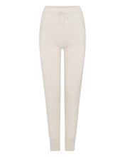 Load image into Gallery viewer, N.Peal Women&#39;s Plain Cashmere Lounge Trousers Ecru White
