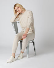 Load image into Gallery viewer, N.Peal Women&#39;s Plain Cashmere Lounge Trousers Ecru White
