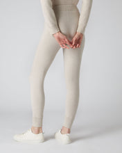 Load image into Gallery viewer, N.Peal Women&#39;s Plain Cashmere Lounge Trousers Ecru White
