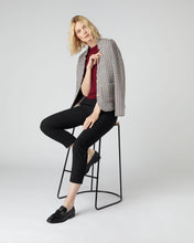 Load image into Gallery viewer, N.Peal Women&#39;s Superfine Round Neck Cashmere T Shirt Red Velvet
