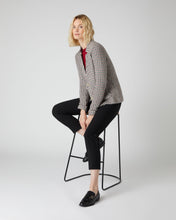 Load image into Gallery viewer, N.Peal Women&#39;s Houndstooth Milano Cashmere Blazer Multi
