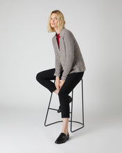Load image into Gallery viewer, N.Peal Women&#39;s Houndstooth Milano Cashmere Blazer Multi
