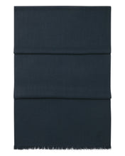 Load image into Gallery viewer, N.Peal Women's Pashmina Cashmere Stole Grigio Blue

