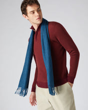 Load image into Gallery viewer, N.Peal Unisex Woven Cashmere Scarf Lagoon Blue
