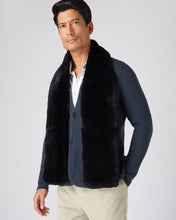 Load image into Gallery viewer, N.Peal Unisex Long Fur Scarf Black
