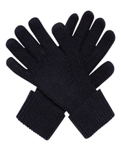 Load image into Gallery viewer, Mens Ribbed Gloves in Navy
