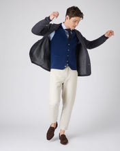 Load image into Gallery viewer, N.Peal Men&#39;s Chelsea Cashmere Waistcoat French Blue
