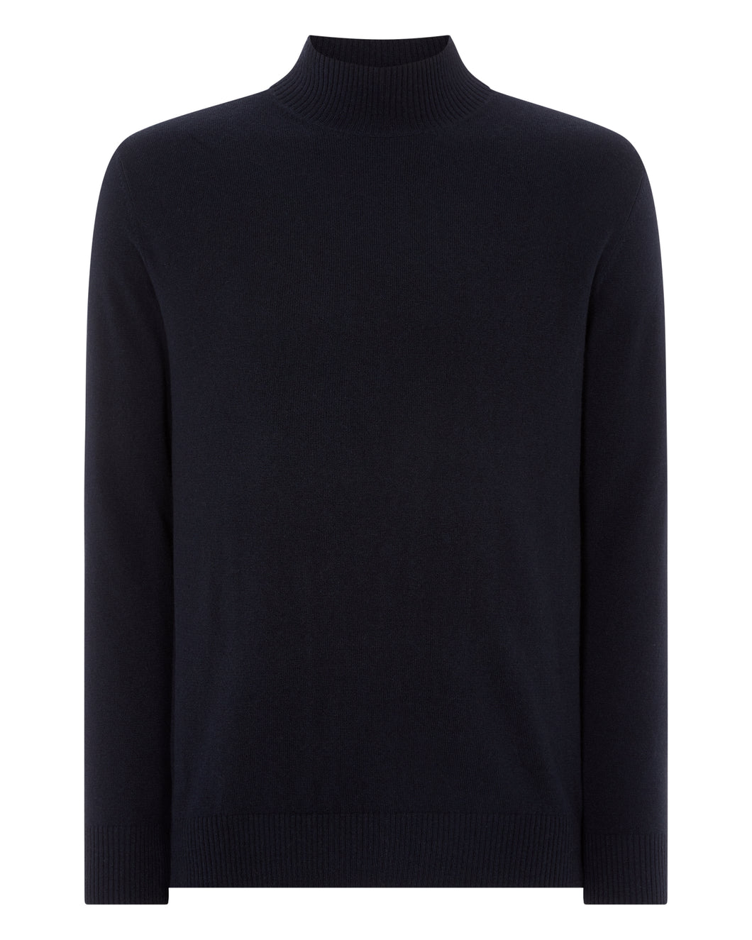 Men's Turtle Neck Sweater in Navy