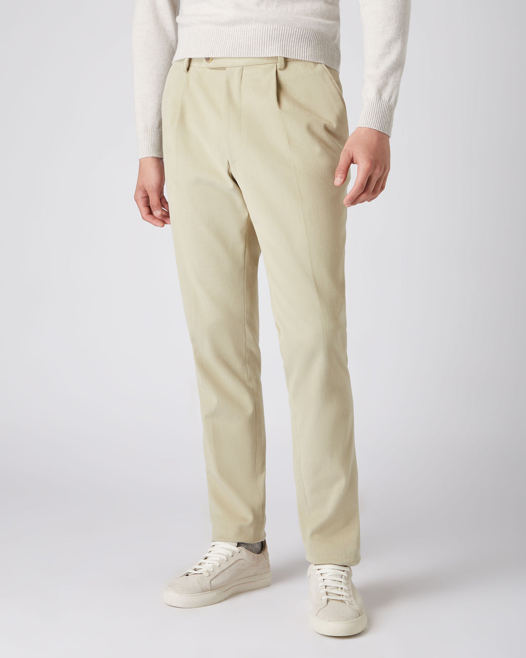 Men's Cotton Trousers Sand