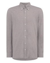 Load image into Gallery viewer, N.Peal Men's Button Down Collar Shirt Beige Brown
