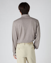 Load image into Gallery viewer, N.Peal Men's Button Down Collar Shirt Beige Brown
