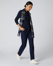 Load image into Gallery viewer, Women&#39;s Round Neck Cardigan in Navy
