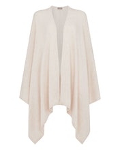Load image into Gallery viewer, N.Peal Women&#39;s Cashmere Knitted Cape Heather Beige Brown
