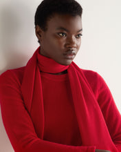 Load image into Gallery viewer, N.Peal Women&#39;s Pashmina Cashmere Stole Riding Red
