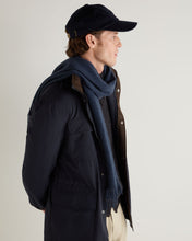 Load image into Gallery viewer, N.Peal Unisex Woven Cashmere Scarf Caviar Blue
