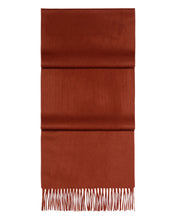 Load image into Gallery viewer, N.Peal Unisex Woven Cashmere Scarf Spice Orange
