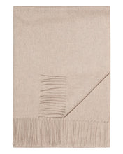 Load image into Gallery viewer, N.Peal Women&#39;s Woven Cashmere Shawl Oatmeal Brown
