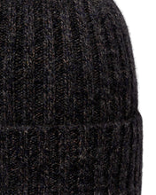 Load image into Gallery viewer, N.Peal Unisex Chunky Ribbed Cashmere Hat Granite Blue
