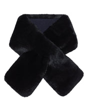 Load image into Gallery viewer, N.Peal Unisex Fur Neckwarmer Navy Blue
