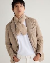 Load image into Gallery viewer, N.Peal Unisex Fur Neckwarmer Oatmeal Brown
