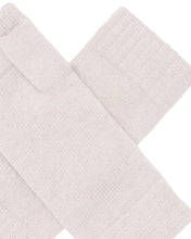 Load image into Gallery viewer, N.Peal Unisex Fingerless Cashmere Gloves Frost White
