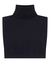 Load image into Gallery viewer, N.Peal Cashmere Dickie Navy Blue
