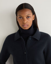 Load image into Gallery viewer, N.Peal Cashmere Dickie Navy Blue
