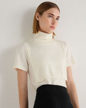Load image into Gallery viewer, N.Peal Cashmere Dickie New Ivory White
