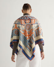 Load image into Gallery viewer, N.Peal Women&#39;s Cashmere Silk Printed Foulard Orange 
