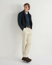 Load image into Gallery viewer, N.Peal Men&#39;s Burlington V Neck Cashmere Jumper Caviar Blue
