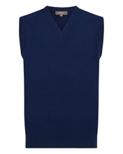Load image into Gallery viewer, N.Peal Men&#39;s Westminster Cashmere Slipover French Blue
