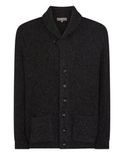 Load image into Gallery viewer, N.Peal Men&#39;s Kensington Cashmere Cardigan Granite Blue
