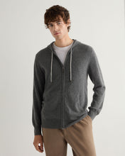 Load image into Gallery viewer, Men&#39;s Ladbroke Cashmere Hoodie Elephant Grey
