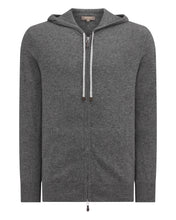 Load image into Gallery viewer, Men&#39;s Ladbroke Cashmere Hoodie Elephant Grey
