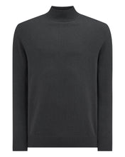 Load image into Gallery viewer, N.Peal Men&#39;s Mayfair Turtle Neck Cashmere Jumper Anthracite Grey
