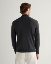 Load image into Gallery viewer, N.Peal Men&#39;s Mayfair Turtle Neck Cashmere Jumper Anthracite Grey
