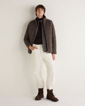 Load image into Gallery viewer, N.Peal Men&#39;s Whistler Fur Quilted Cashmere Jacket Biscotti Brown
